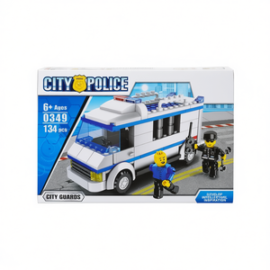 Camión de Policía Urbana, Juego de Bloques de Construcción de 134 Piezas para Niños de 6+ Años, Guardias Urbanos - Product Image 2