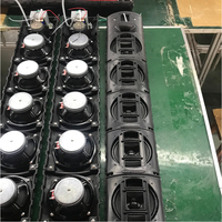 JBHKJ 66100 Altavoz de Audio de Rango Completo para Exteriores de 100 W de Alta Potencia, 8 Ohmios, Woofer de 5.5 Pulgadas, Carcasa Metálica, para Fiestas
