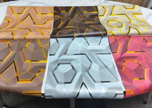 2025 yeni varış geometrik duvar kağıdı PVC su geçirmez Peel & sopa kanepe arka plan dekor için duvar kağıtları - Product Image 6