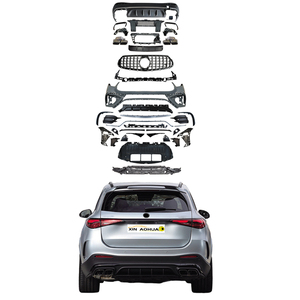 Kit carrosserie GLC63 AMG de qualité supérieure pour <span class=keywords><strong>Mercedes</strong></span> X254 <span class=keywords><strong>GLC</strong></span> <span class=keywords><strong>2023</strong></span>+ : Pare-chocs sport, calandre, tuyau d'échappement, modification automobile - Product Image 1