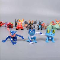 144 pièces/lot Produits tendances Figurines d'anime Mini figurines Modèles de figurines Pokémon 144 figurines d'action
