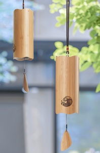 Wholesale Bamboo <b>Wind</b> <b>Chime</b> With Hanging Holder Chord <b>Wind</b> Bell OEM Support Garden Patio Souvenir Birthday Gift Low MOQ - Product Image 6