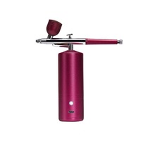 Dispositivo de Belleza, Inyector de Oxígeno Facial con Tamaño Ajustable, Vaporizador Facial Hidratante Portátil, Medidor de Hidratación Facial con Nanovapor