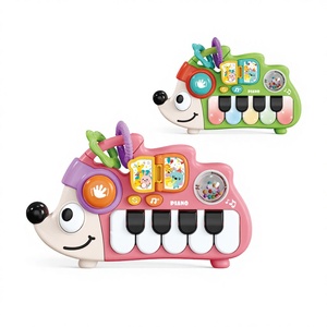 Jouets éducatifs pour bébés, jouets électroniques multifonctionnels pour enfants, piano musical hérisson, orgue électronique - Product Image 1