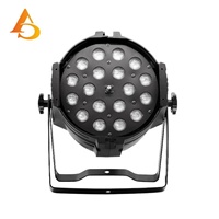 Nouveau projecteur PAR personnalisé 18x15W RGBWA 5-en-1 LED DMX pour scène