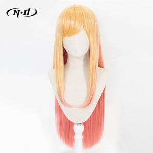 ND <span class=keywords><strong>Marin</strong></span> Kitagawa Cosplay pelucas hechas a máquina 130% densidad resistente al calor gorra ajustable Comic Con Coser accesorio - Product Image 2