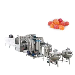 Made In China produzione automatica linea di produzione di gelatina macchina per gelatina Candy Gummy Bear Machine