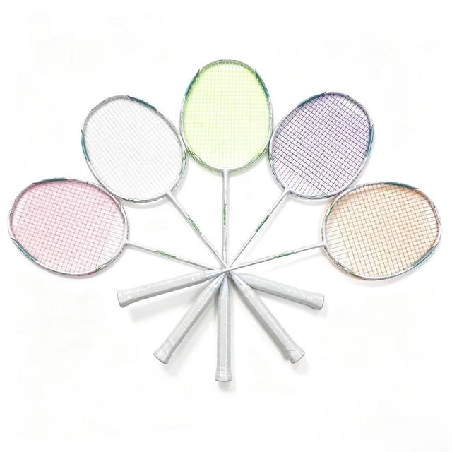 5U Ultra Light Carbon Fiber Badminton Racket for Beginners