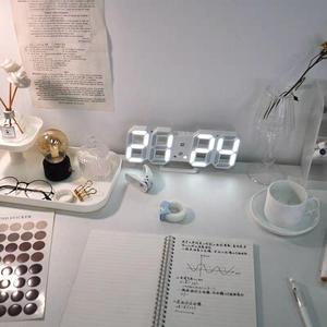Đa chức năng <span class=keywords><strong>LED</strong></span> thức dậy ánh sáng ban đêm kỹ thuật số thời gian đồng hồ báo thức với nhiệt độ - Product Image 1