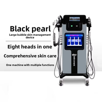 Appareil professionnel d'hydrothérapie faciale, machine à jet d'oxygène Hydra, machine de dermabrasion, équipement de beauté pour le visage, machine faciale pour salon