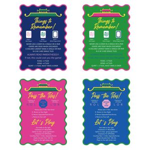 ชุดอุปกรณ์โต๊ะไพ่นกกระจอก พิมพ์ลายคริสต์มาส ทำจาก PVC ทนต่อการขีดข่วน ตัวเลือกของขวัญวันหยุดที่ใช้งานได้จริงสำหรับผู้ที่ชื่นชอบไพ่<span class=keywords><strong>นก</strong></span>กระจอก - Product Image 4