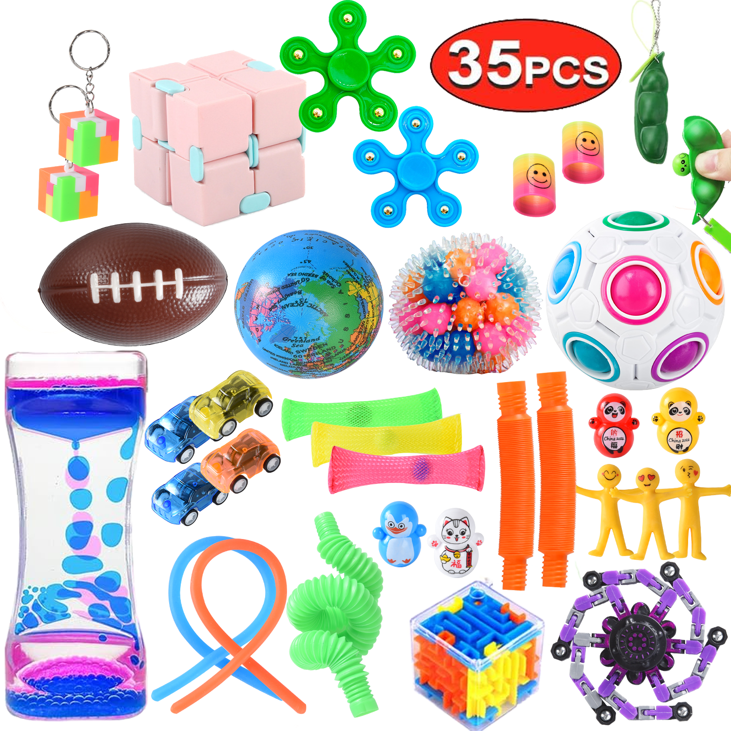 Pack Fidget 35 pièces