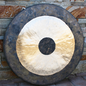 Meilleures ventes : Gong chinois artisanal de 32 pouces (80 cm) <span class=keywords><strong>Tam</strong></span> Chau pour la guérison sonore, <span class=keywords><strong>instrument</strong></span> de <span class=keywords><strong>percussion</strong></span> - Product Image 5