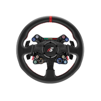 Volante de Carreras Inalámbrico SIMAGIC NEO X-330R/X-350W, Simulador de Carreras, Volante GT con Fibra de Carbono para Juegos de PC