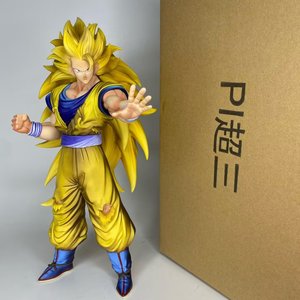 Figurines de collection <span class=keywords><strong>Dragon</strong></span> <span class=keywords><strong>Ball</strong></span> Super Saiyan Son Goku, décorations élégantes, statues de dessins animés, nouveau style - Product Image 1