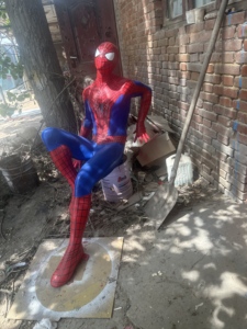 Marvel Iron Man Outdoor Plaza Cinema ingresso decorazione FRP scultura in resina Avengers <span class=keywords><strong>personaggi</strong></span> - Product Image 6