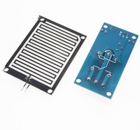 Module de capteur de pluie + module de commande de relais DC 12V, capteur de pluie, module de détection de gouttes d'eau pour kit robotique