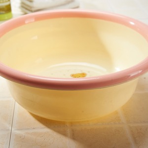 Plastic Washbasin <b>Round</b> Bear Pattern 1023AB Household <b>Basin</b> - Product Image 4