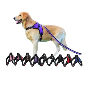 Summer Dog Vest Type Service Dog Harness Soft Mesh Breathable Puppy Vest No Pull Harnesses
