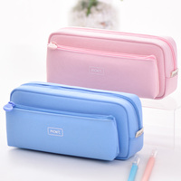 Trousse à crayons détachable Deli 66846 de haute qualité en nylon, avec petite trousse à roulettes multifonction pour stylos de bureau, idéale pour les étudiants, l'école et la maison