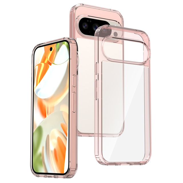 For Google Pixel 10 Pro XL Transparent Case Shockproof Smartphone Full Cover