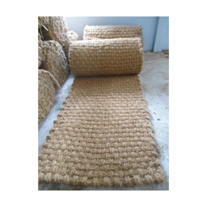 Rouleau de tapis de coco/matelas de noix de coco durable solide avec noyau de coton 100% à l'intérieur pour le pavage de route/tapis de fibre de coco de haute qualité - Product Image 3