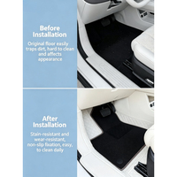 Tapis de sol sur mesure à double couche pour ORA 5 2026, tapis de voiture résistants à l'usure et anti-salissures, accessoires intérieurs