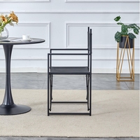Chaise pliante d'extérieur moderne Chaises de table de jardin durables pour meubles de maison ou de restaurant