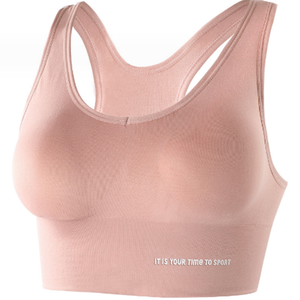 <span class=keywords><strong>Soutien</strong></span>-<span class=keywords><strong>gorge</strong></span> de <span class=keywords><strong>sport</strong></span> à <span class=keywords><strong>impact</strong></span> élevé pour femme avec rembourrage intégré Racerback Design Ensemble de vêtements d'extérieur portables antichoc et respirant - Product Image 6