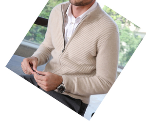 Commercio all'ingrosso della fabbrica <span class=keywords><strong>cappotto</strong></span> puro <span class=keywords><strong>Cashmere</strong></span> giacche da <span class=keywords><strong>uomo</strong></span> corte Cardigan maglioni cappotti. - Product Image 3