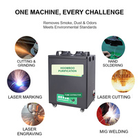 Extracteur de fumée industriel, purificateur de fumée de soudage laser, filtration des odeurs et des poussières, bras d'extraction mobile pour atelier de soudage