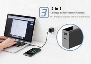 Telecamera WiFi Discreta per Interni 1080P, Mini Videocamera Intelligente Portatile con Funzione Screenshot e Registrazione per Animali Domestici - Product Image 5
