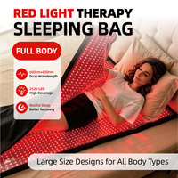 Manta de Fototerapia de Cuerpo Completo Extra Grande, de Alta Irradiancia (180 MW/cm²), Cero EMF, para Terapia de Luz, Tipo Saco de Dormir