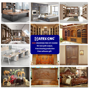 La máquina enrutadora <span class=keywords><strong>de</strong></span> madera CNC más avanzada para corte <span class=keywords><strong>de</strong></span> madera en 3D, corte <span class=keywords><strong>de</strong></span> letras publicitarias, fabricación <span class=keywords><strong>de</strong></span> instrumentos musicales, etc. - Product Image 6