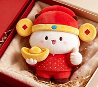 Peluche personnalisée en forme de personnage de dessin animé, douce et moelleuse, pour la promotion d'entreprise, jouet en peluche personnalisé OEM