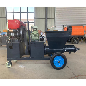 Industrial Grade <strong>Mortar</strong> Spraying <strong>Machine</strong> Diesel Plasterer With High Pressure System for Building Projects - Product Image 6
