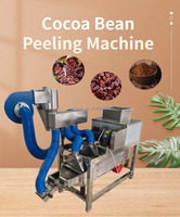 Machine à peler les fèves de cacao 100 kg/h, éplucheur de cacao automatique, éplucheur de fèves de cacao à haute efficacité