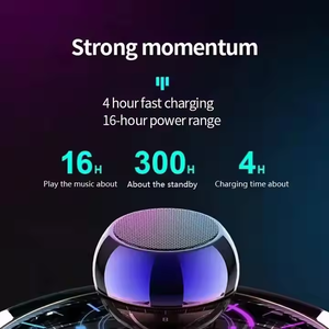 Mini Subwoofer Recargable de 5W con Carcasa Metálica, Altavoz Inalámbrico para Uso Doméstico o Regalo, Modelo M3, Entrega Rápida - Product Image 3