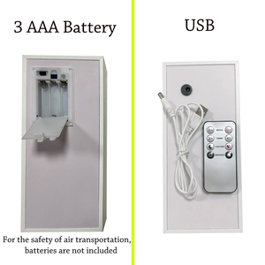 Thủ công manqi giấy khắc Đèn LED hộp đèn 3D UV in Anime cho trường hợp USB RC Mô hình cho hiển thị trang trí nhà - Product Image 5