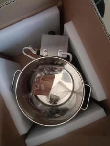 YD 10L 도매 스테인리스 스틸 전기 가열 포트 용융기 탱크 가정/실험실용 향초 비누 왁스 고속 용해 - Product Image 6