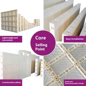 JNZ Cadre de moule préfabriqué Coffrage en <span class=keywords><strong>plastique</strong></span> et acier ABS pour la construction en béton Galerie de tuyaux de mur de soutènement coulé sur place - Product Image 3