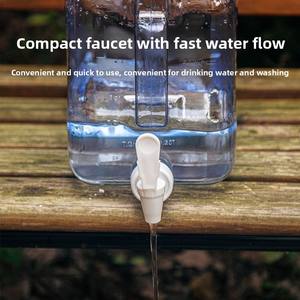 Botella Cuadrada de PETG para Almacenamiento de Agua para Deportes al Aire Libre, Camping, Viajes, con Grifo, para el Hogar, Dormitorio, Tanque de Agua Potable - Product Image 3