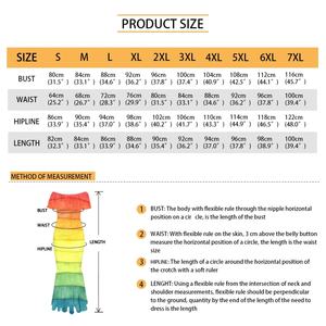 Marquesas island – robe de polynésie française pour femmes, épaules dénudées, moulante, Maxi, à volants, robes de fête de mariage, MOQ2 - Product Image 6