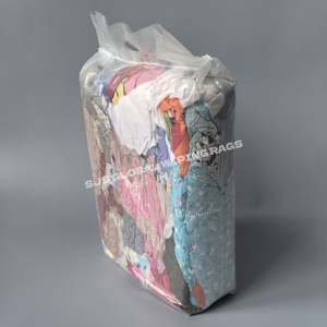 Trapos de Limpieza Industriales de Algodón 100% de Colores, con Gran Absorción de Agua y Aceite, para Limpieza Industrial - Product Image 1