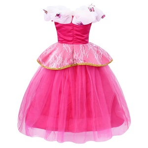 Déguisements Costumes filles conte <span class=keywords><strong>de</strong></span> fées princesse emmêlé raiponce aurore enfant Costumes enfants 1pc/opp sac 0.4KG - Product Image 3