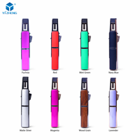 Briquet torche multifonction YIZHENG moderne coupe-vent en métal, flamme jet au butane rechargeable pour cigares, barbecue et cuisine