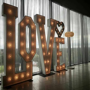 Bombilla LED Grande Personalizada, Lámpara Creativa con <span class=keywords><strong>Diseño</strong></span> <span class=keywords><strong>de</strong></span> Palabras para Bodas, Publicidad para Estudio <span class=keywords><strong>de</strong></span> Fotografía - Product Image 1