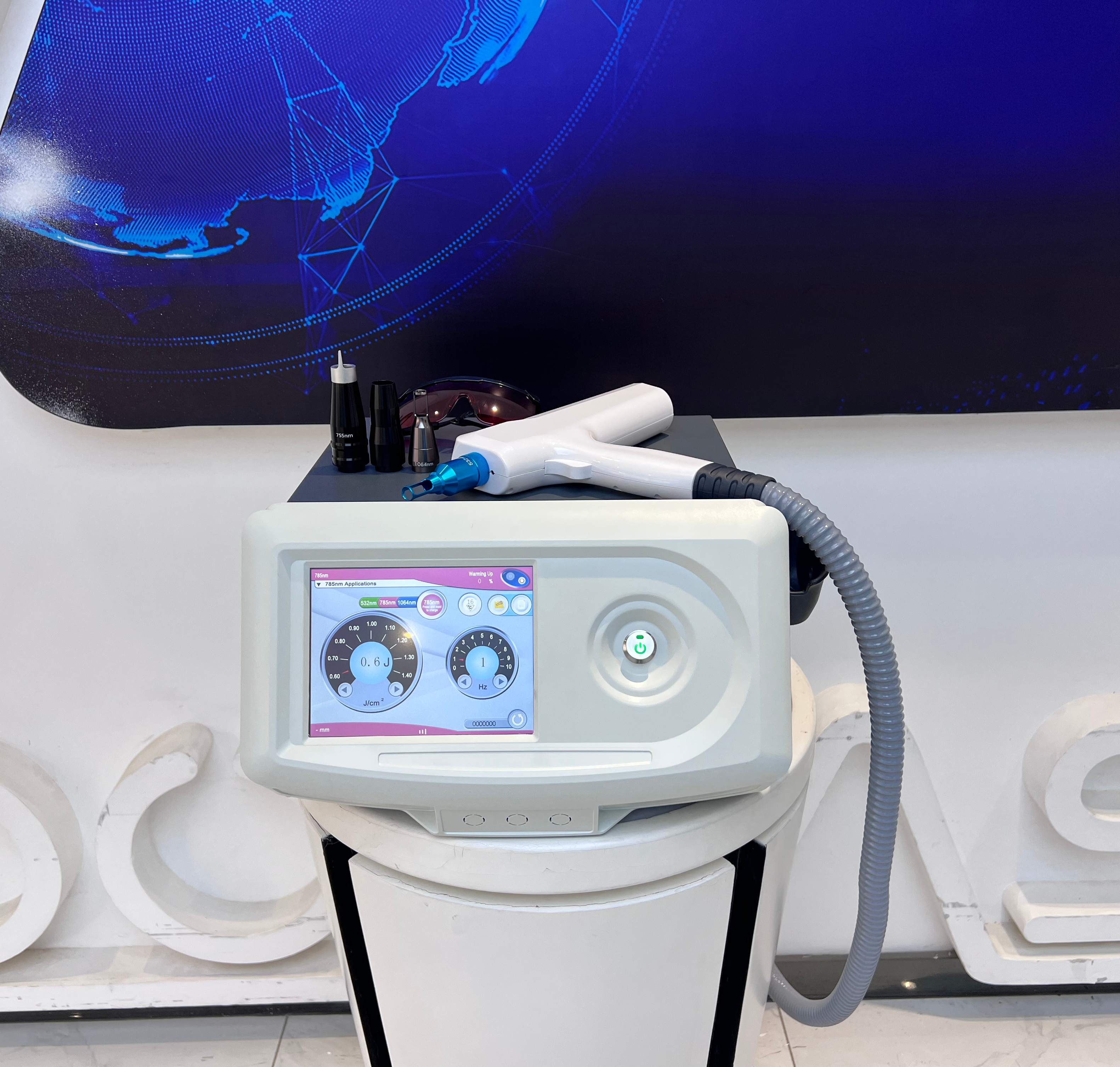 eyebrow removal laser device