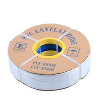 Tuyau plat en PVC haute pression de 4 pouces, flexible, léger, pour l'irrigation agricole
