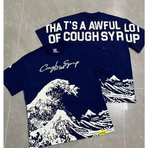 เสื้อยืดโอเวอร์ไซส์คุณภาพสูง พิมพ์ลาย สแกนได้ สำหรับผู้ชาย ผ้าฝ้าย 100% - Product Image 3